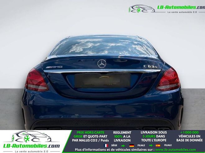 Mercedes Classe C 63 S AMG Bleu M�tallique de 2017