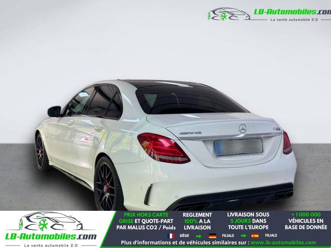 Mercedes Classe C 63 S AMG Blanc de 2017
