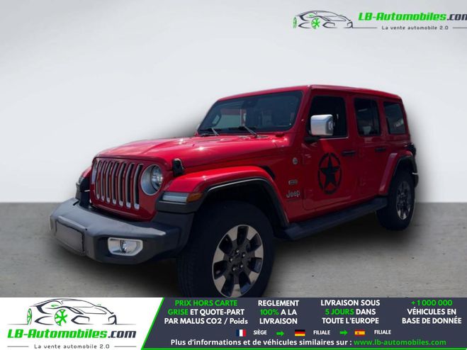 Jeep Wrangler Unlimited 2.2 200 ch 4x4 BVA Rouge de 2019