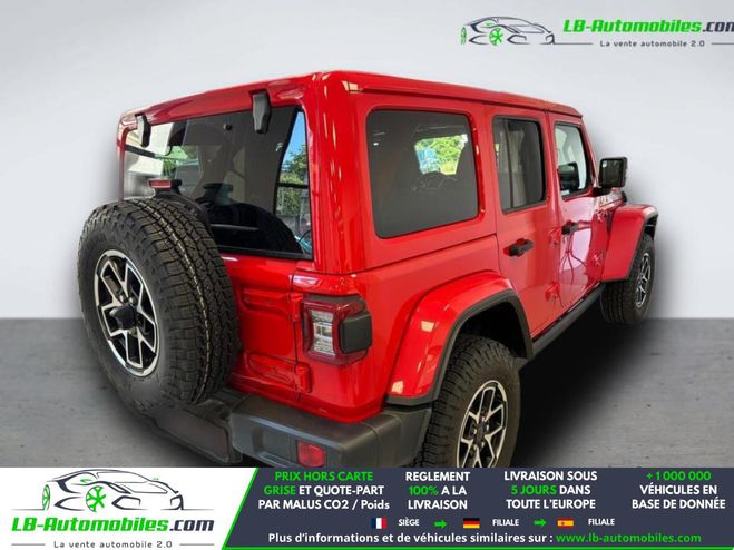 Jeep Wrangler Unlimited 4xe 2.0 l T 380 ch 4x4 BVA Rouge M�tallique de 2022