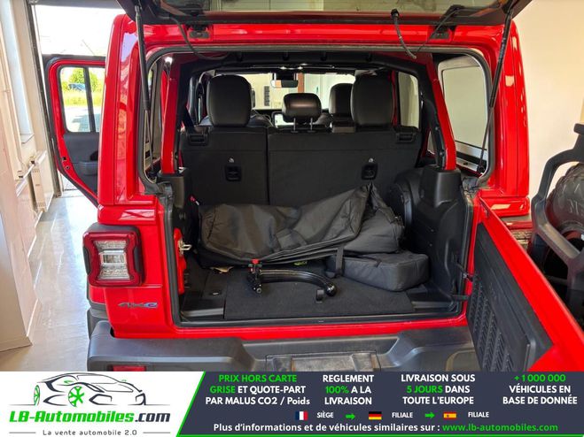 Jeep Wrangler Unlimited 4xe 2.0 l T 380 ch 4x4 BVA Rouge M�tallique de 2022