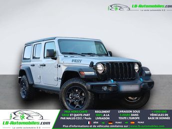  Voir d&eacute;tails -Jeep Wrangler Unlimited 4xe 2.0 l T 380 ch 4x4 BVA &agrave; Beaupuy (31)