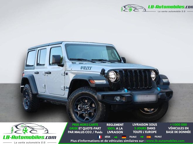 Jeep Wrangler Unlimited 4xe 2.0 l T 380 ch 4x4 BVA Argent� M�tallique de 2023