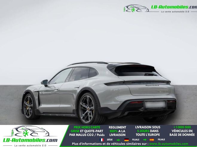 Porsche Taycan Turbo 680 ch 5 Places Gris de 2023
