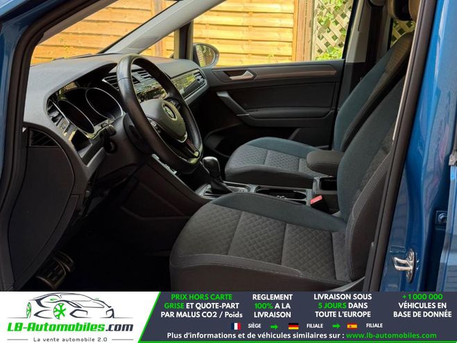 Volkswagen Touran 1.6 TDI 115 BVA 7pl Bleu M�tallique de 2020