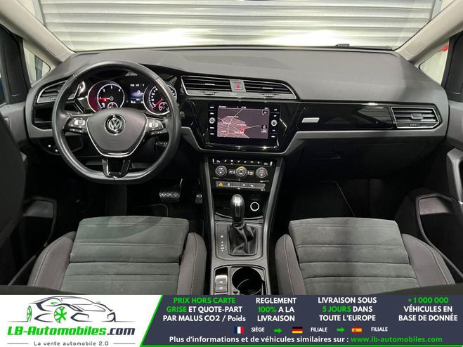 Volkswagen Touran 1.6 TDI 115 BVA 7pl Bleu M�tallique de 2019