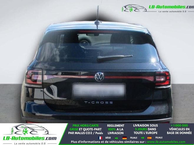 Volkswagen T Cross 1.0 TSI 95 Start/Stop BVM Noir M�tallique de 2022