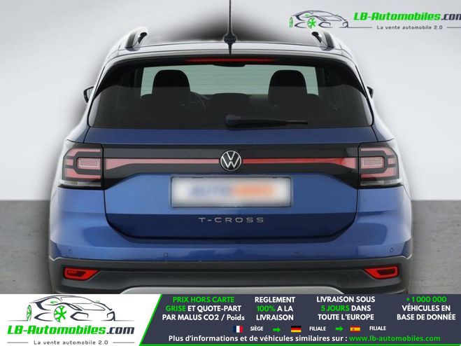 Volkswagen T Cross 1.0 TSI 110 Start/Stop BVM Bleu M�tallique de 2020