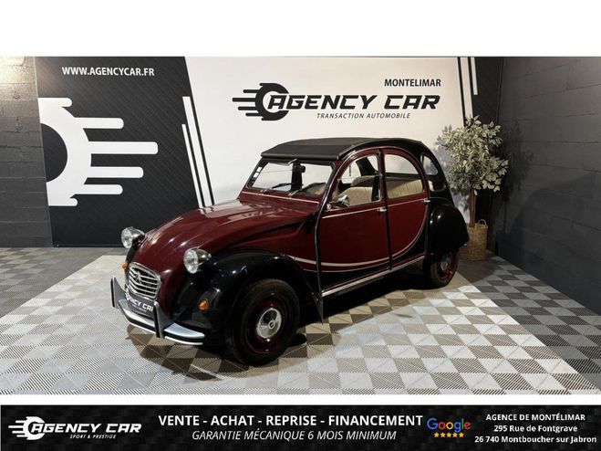 Citroen 2 CH Charleston - Excellent �tat ROUGE et NOIR de 1984