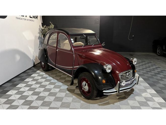 Citroen 2 CH Charleston - Excellent �tat ROUGE et NOIR de 1984