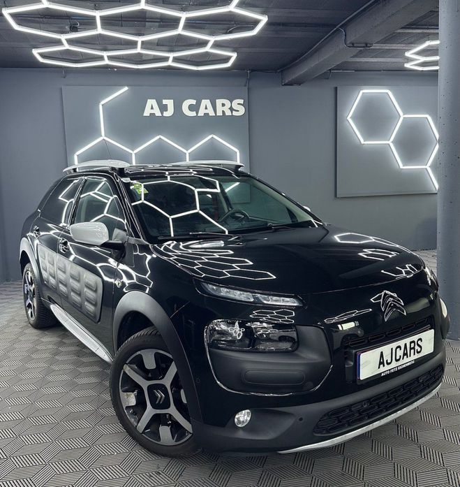 Citroen C4 Cactus 1.6 hdi 100ch distri neuve toit panorami Noir de 2016