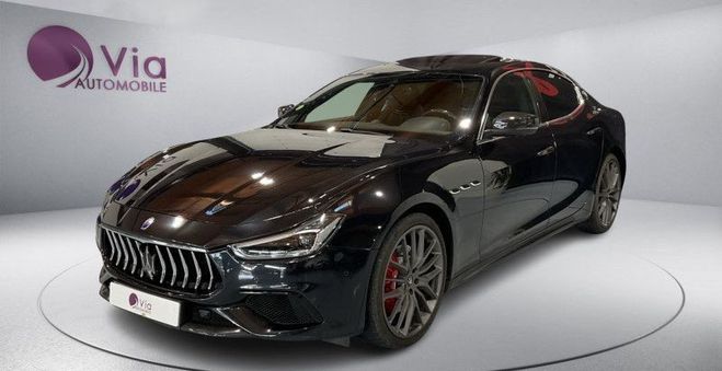 Maserati Ghibli 3.0 V6 275CH DIESEL GRANSPORT Noir de 2017