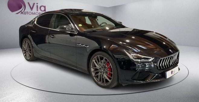 Maserati Ghibli 3.0 V6 275CH DIESEL GRANSPORT Noir de 2017