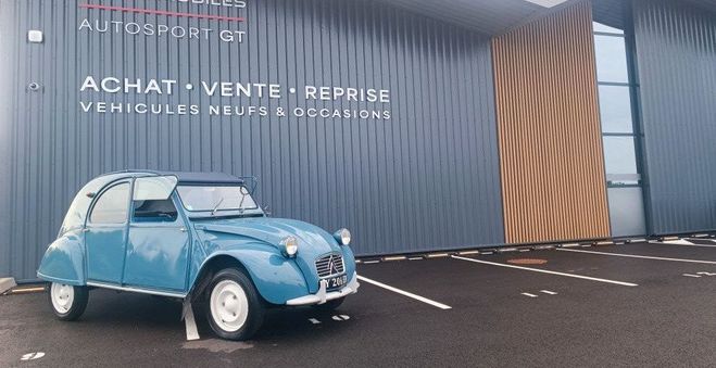 Citroen 2 CH 2 CV AZ Bleu de 1961