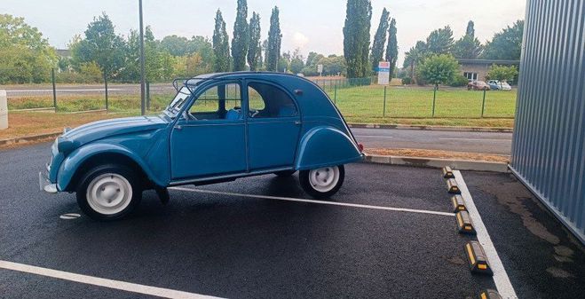 Citroen 2 CH 2 CV AZ Bleu de 1961