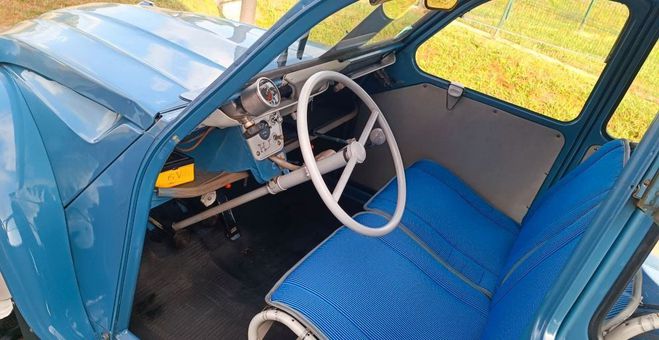 Citroen 2 CH 2 CV AZ Bleu de 1961