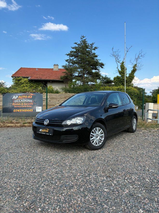 Volkswagen Golf VI 1.4 80CH TRENDLINE Noir de 2009