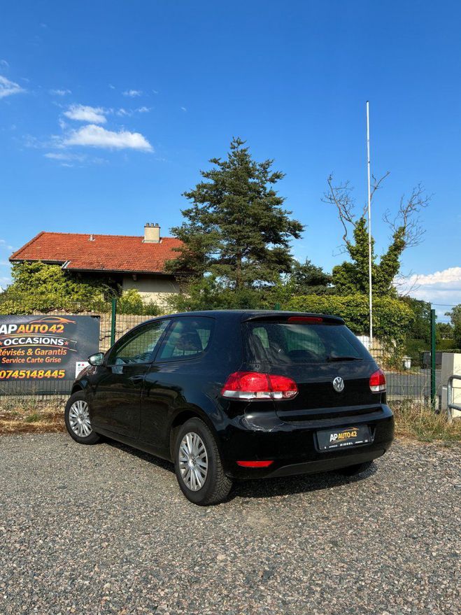 Volkswagen Golf VI 1.4 80CH TRENDLINE Noir de 2009