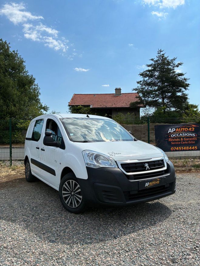 Peugeot Partner 1.6 BLUE HDI 100 CH Blanc de 2016