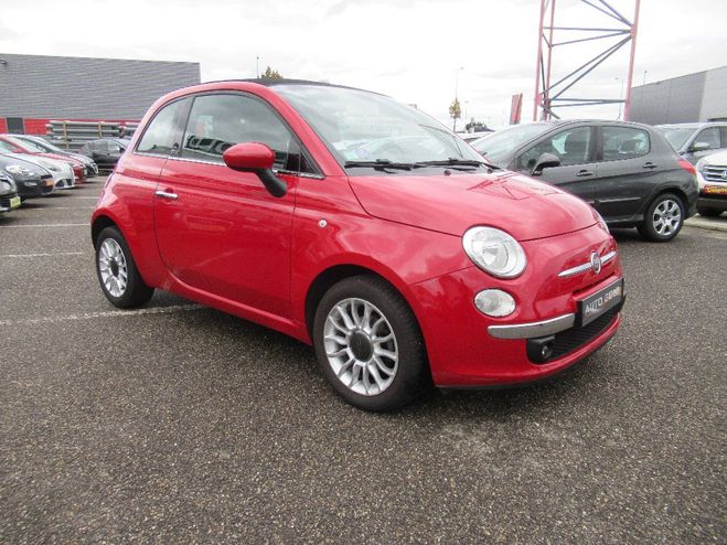 Fiat 500 C 1.2 70 cv cabriolet Rouge de 2010
