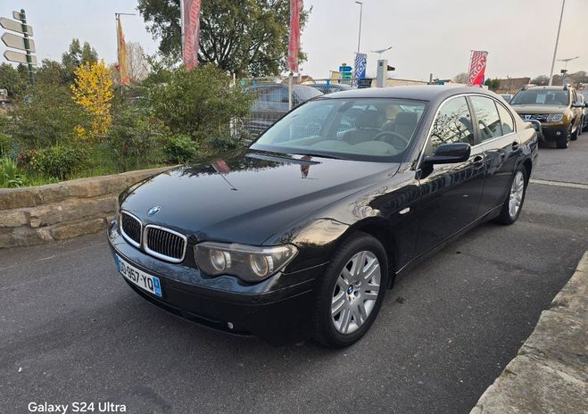 BMW Serie 7 730d Limousin Boite Automatique Blanc de 2004