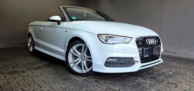 Audi A3 III CABRIOLET 1.8 TFSI 180 S LINE QUATTR Blanc m�tal de 2014