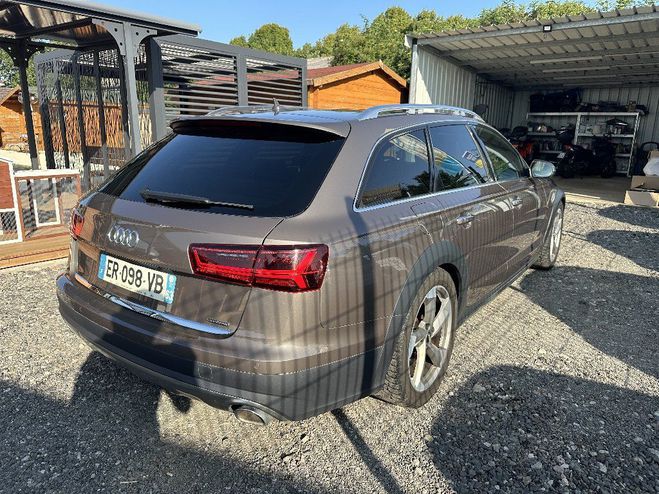 Audi A6 Allroad QUATTRO V6 3.0 TDI 218 Ambition Luxe voy Marron de 2017