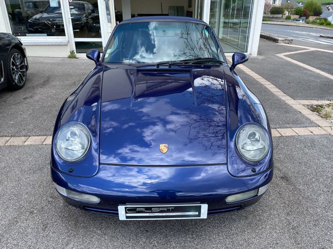 Porsche 911 993 286CH CARRERA 4 BV6 CABRIOLET BLEU de 1996