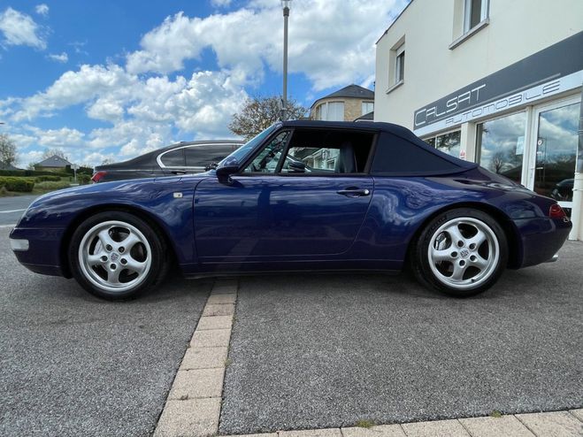 Porsche 911 993 286CH CARRERA 4 BV6 CABRIOLET BLEU de 1996