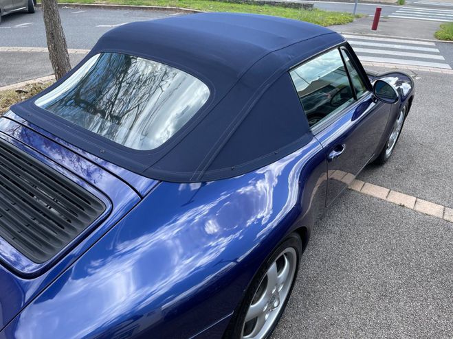Porsche 911 993 286CH CARRERA 4 BV6 CABRIOLET BLEU de 1996