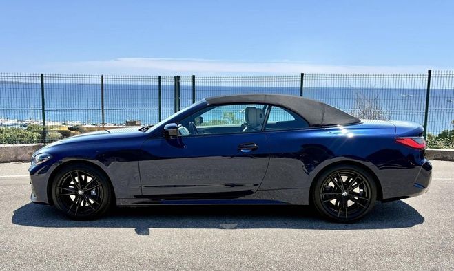 BMW Serie 4 Cabriolet 2.0 430 I 245 M-SPORT BVA Bleu de 2022