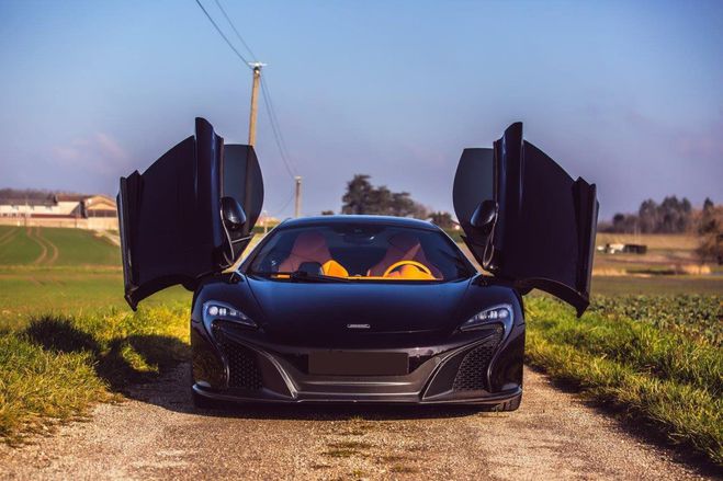 Mclaren 650 S Spider 3.8L V8 CH - 2�me main Immatricul Agrigan Black m�tallis� de 2015