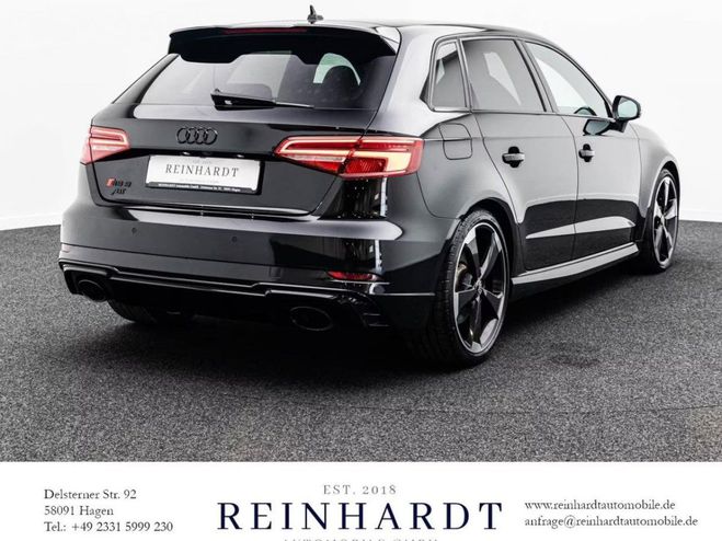 Audi RS3 SportBack Quattro 2.5 TFSI - 400 - BV S- Noir m�tallis� de 2019