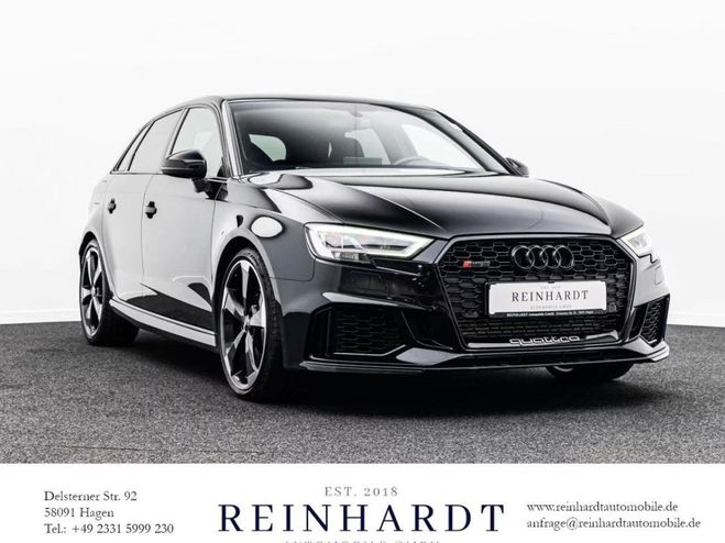 Audi RS3 SportBack Quattro 2.5 TFSI - 400 - BV S- Noir m�tallis� de 2019