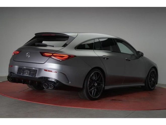 Mercedes Classe CLA ng Brake 45 S - BVA Speedshift DCT AMG - grise mat metallisee de 2020