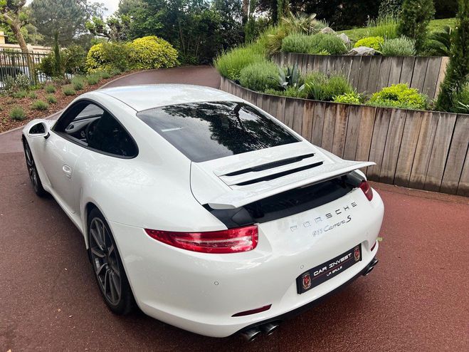 Porsche 911 991 carrera S manufacture anniversaire Blanc de 2013