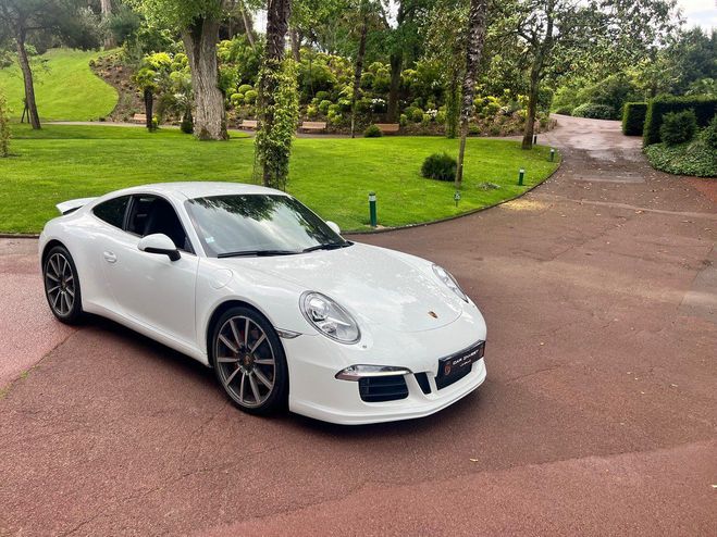 Porsche 911 991 carrera S manufacture anniversaire Blanc de 2013