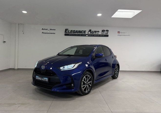 Toyota Yaris 116 DYNAMIC CAMERA GPS CARPLAY- BVA- ACC Bleu de 2023