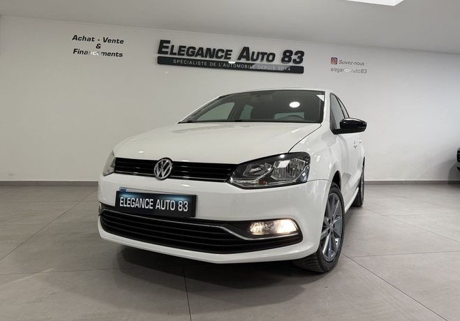 Volkswagen Polo 1.2 TSI 90 CONFORTLINE ECRAN ATTELAGE BL Blanc de 2014