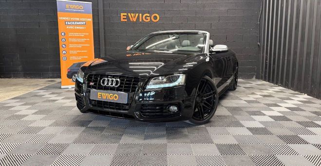 Audi S5 cabriolet 3.0 tfsi 335 pro line quattro  Noir de 2010