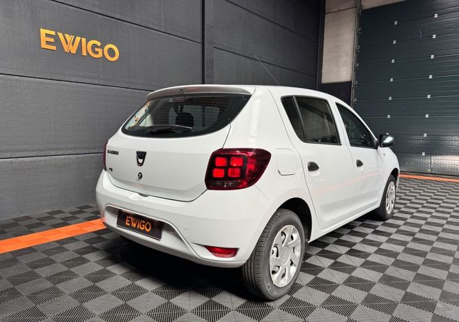 Dacia Sandero 1.5 DCI 75Ch AMBIANCE CLIM BLUETOOTH ENT Blanc de 2018