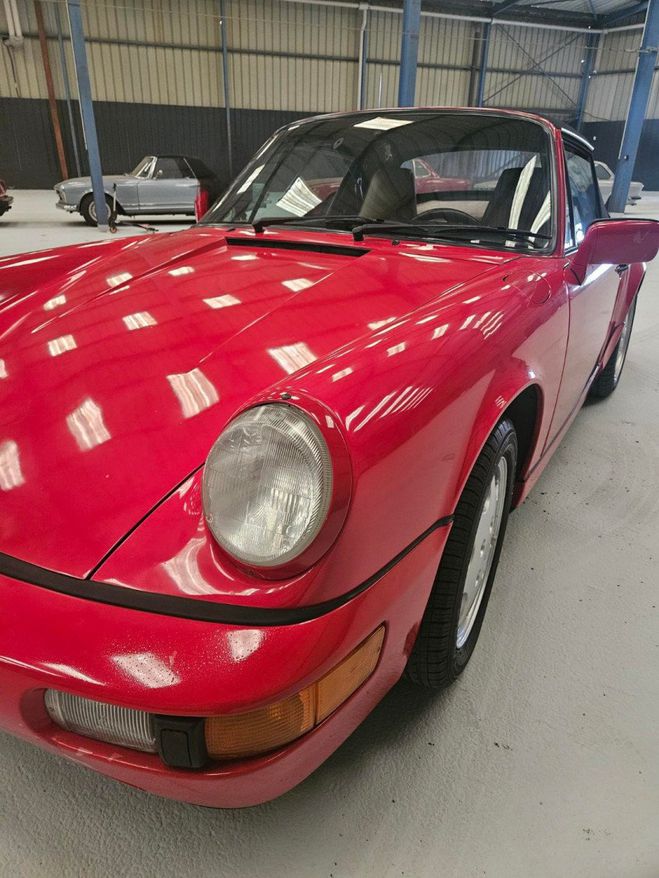 Porsche 911 CARRERA 2 - Type 964 [ 1990 ] Cabriolet ROUGE de 1990