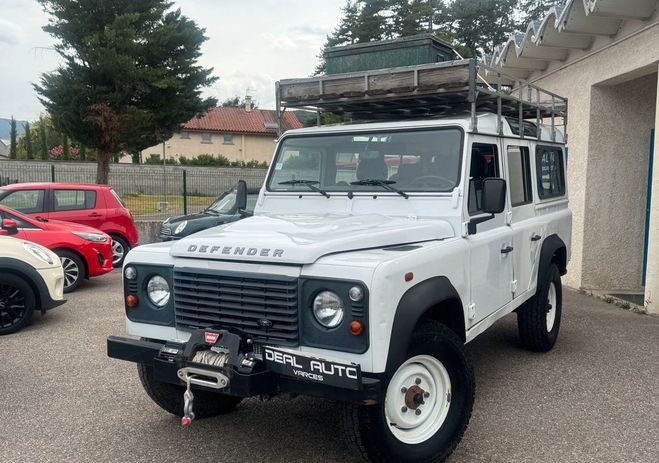 Land rover Defender TD4 110 Station Wagon SE 7 Places Blanc de 2015