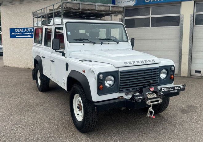 Land rover Defender TD4 110 Station Wagon SE 7 Places Blanc de 2015