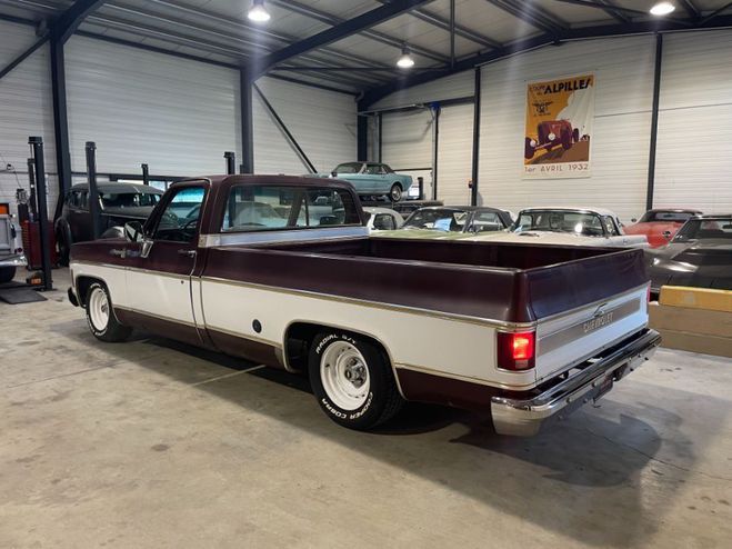Chevrolet C10 CHEYENNE 5.7 BENNE LONGUE MARRON FONCE de 1977