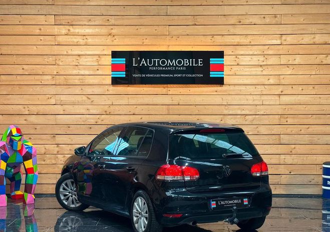 Volkswagen Golf 1.6 TDI 105ch BlueMotion FAP Confortline Noir de 2011