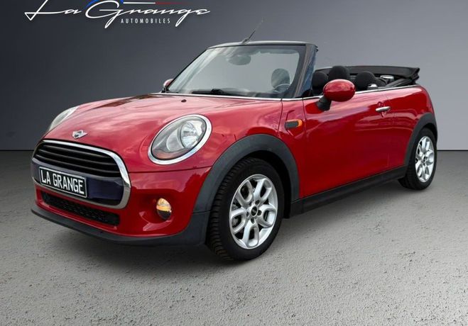 Mini One Cabrio (4) Cooper 136 ch BVM6 Rouge de 2016