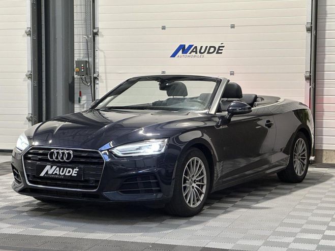 Audi A5 Cabriolet 2.0 TFSI 252 ch Quattro Stroni Moonlight Blue Metallic de 2017