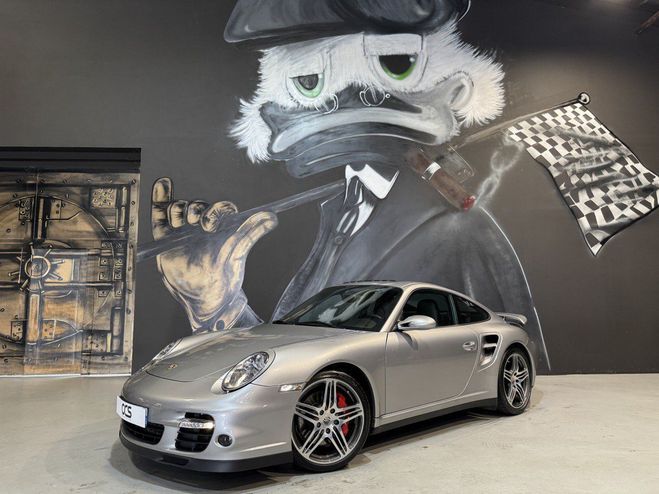 Porsche 911 997.1 TURBO / origine france / Carnet co Gris Clair de 2006