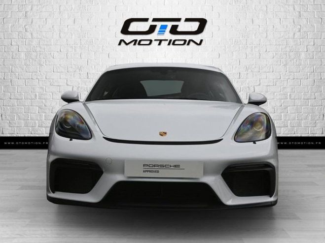 Porsche 718 Cayman 4.0i GT4 420 ch PDK Blanc Carrara de 2021